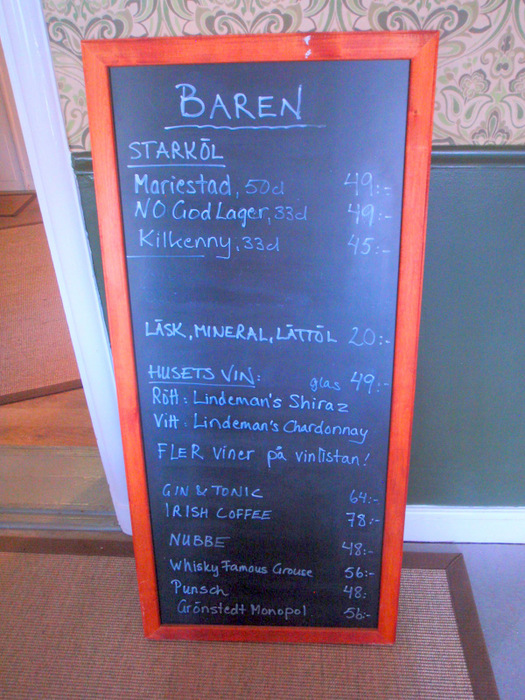 Baren/Bar.